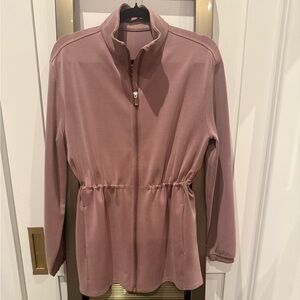 Lululemon Mauve Zip-Up Jacket